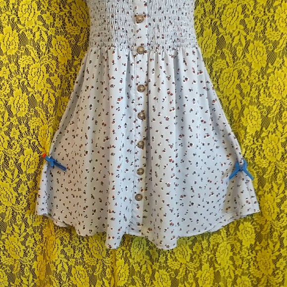 Boho Babydoll Smocked Fit & Flare Tunic - Picture 3 of 7